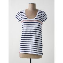 LA MARINIÈRE FRANÇAISE - T-shirt blanc en coton - Femme - Taille 36 - Modz