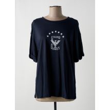 EMPORIO ARMANI - T-shirt bleu en modal - Femme - Taille 34 - Modz