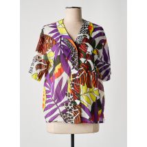 ROSE ANNA - Chemisier violet en coton - Femme - Taille 34 - Modz