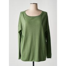 ALLUDE - Pull vert en laine - Femme - Taille 38 - Modz