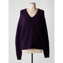 HARTFORD - Pull violet en alpaga - Femme - Taille 36 - Modz