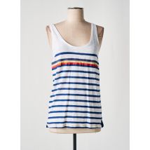 LA MARINIÈRE FRANÇAISE - Débardeur bleu en coton - Femme - Taille 34 - Modz