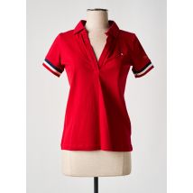 LA MARINIÈRE FRANÇAISE - Polo rouge en coton - Femme - Taille 34 - Modz