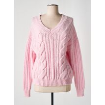 PESERICO - Pull rose en alpaga - Femme - Taille 36 - Modz