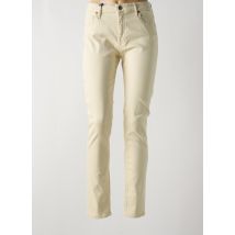 JACOB COHEN - Jeans coupe slim beige en lyocell - Femme - Taille W25 - Modz