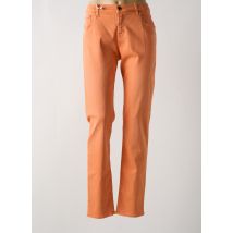 JACOB COHEN - Jeans coupe slim orange en lyocell - Femme - Taille W32 - Modz