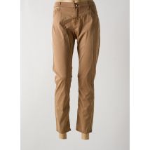 JACOB COHEN - Pantalon 7/8 marron en lyocell - Femme - Taille W34 - Modz