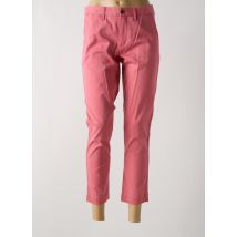RALPH LAUREN - Pantalon 7/8 rose en coton - Femme - Taille 38 - Modz