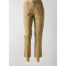 RALPH LAUREN - Pantalon 7/8 beige en coton - Femme - Taille 42 - Modz