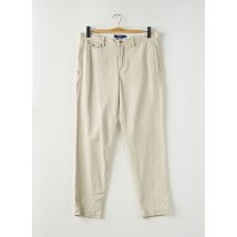 RALPH LAUREN - Pantalon chino beige en coton - Femme - Taille 42 - Modz