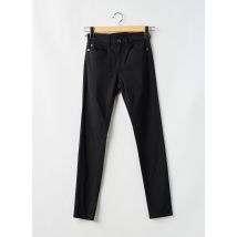 EMPORIO ARMANI - Pantalon slim noir en coton - Femme - Taille W26 - Modz