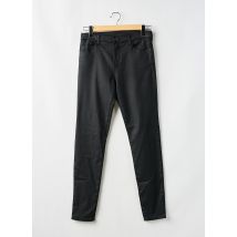 EMPORIO ARMANI - Pantalon slim noir en coton - Femme - Taille W32 - Modz