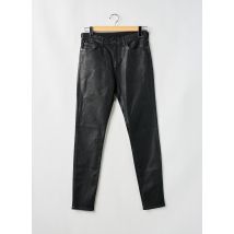EMPORIO ARMANI - Pantalon slim noir en coton - Femme - Taille W34 - Modz