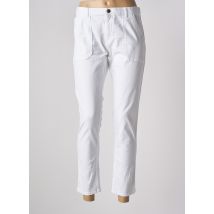 ACQUAVERDE - Jeans coupe slim blanc en coton - Femme - Taille W31 - Modz