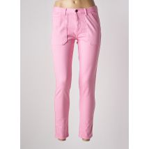 ACQUAVERDE - Jeans coupe slim rose en coton - Femme - Taille W26 - Modz