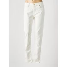 JACOB COHEN - Pantalon slim blanc en coton - Femme - Taille W31 - Modz