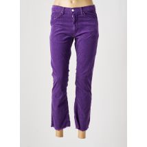 ACQUAVERDE - Pantalon 7/8 violet en coton - Femme - Taille W30 - Modz