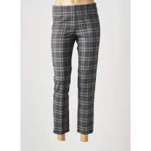 ROSSO 35 - Pantalon 7/8 gris en polyester - Femme - Taille 36 - Modz
