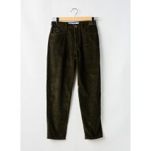JACOB COHEN - Pantalon droit vert en coton - Femme - Taille W26 - Modz