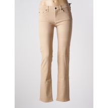 FOR ALL MANKIND - Jeans coupe slim beige en lyocell - Femme - Taille W30 - Modz