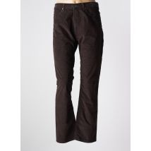 ACQUAVERDE - Pantalon droit marron en coton - Femme - Taille W32 - Modz