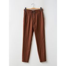 FABIANA FILIPPI - Pantalon slim marron en laine - Femme - Taille 34 - Modz