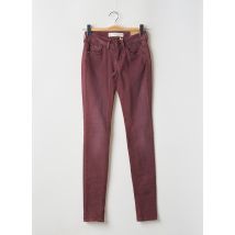 FREEMAN T.PORTER - Jeans coupe slim rouge en coton - Femme - Taille 34 - Modz