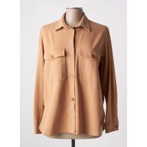 CIRCOLO 1901 - Veste casual beige en coton - Femme - Taille 38 - Modz
