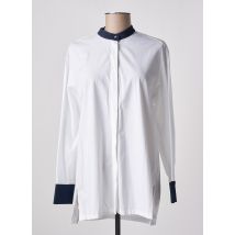 MAXMARA - Tunique manches longues blanc en coton - Femme - Taille 38 - Modz