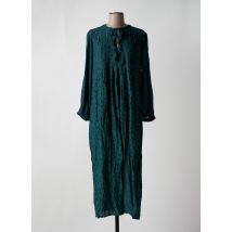 EMA BLUE'S - Robe longue vert en viscose - Femme - Taille 36 - Modz