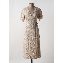 PEOPLE TREE - Robe mi-longue rose en tencel - Femme - Taille 36 - Modz