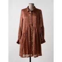 OPULLENCE - Robe courte orange en polyester - Femme - Taille 38 - Modz