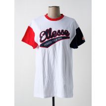 ELLESSE - T-shirt blanc en coton - Femme - Taille 36 - Modz