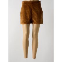 BÔ-M - Short marron en coton - Femme - Taille W30 - Modz