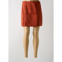LOUCHE - Jupe courte orange en polyester - Femme - Taille 40 - Modz
