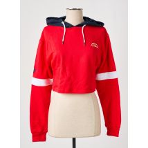ELLESSE - Sweat-shirt à capuche rouge en coton - Femme - Taille 36 - Modz