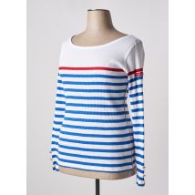 LA MARINIÈRE FRANÇAISE - Pull bleu en coton - Femme - Taille 42 - Modz