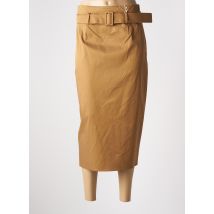 ALBERTO BIANI - Jupe longue beige en cuppro - Femme - Taille 44 - Modz