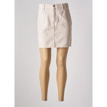 ACQUAVERDE - Jupe courte beige en coton - Femme - Taille 38 - Modz