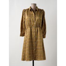 CHATTAWAK - Robe mi-longue jaune en polyester - Femme - Taille 42 - Modz