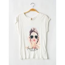 KAPORAL - Top blanc en viscose - Fille - Taille TU - Modz