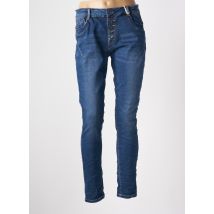 TOXIK3 - Jeans skinny bleu en coton - Femme - Taille 40 - Modz