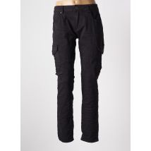PLACE DU JOUR - Pantalon cargo noir en coton - Femme - Taille 40 - Modz
