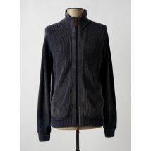 BLACKS LEGEND - Gilet manches longues bleu en coton - Homme - Taille 3XL - Modz