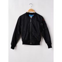 AMERICAN COLLEGE - Blouson noir en polyester - Garçon - Taille TU - Modz