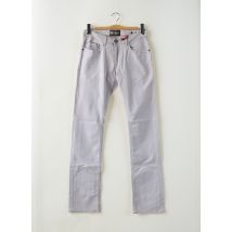 FIVE PM - Jeans coupe slim gris en coton - Homme - Taille W30 - Modz