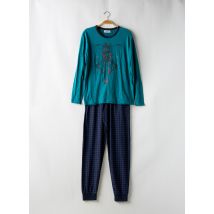 MASSANA - Pyjama vert en coton - Homme - Taille 42 - Modz