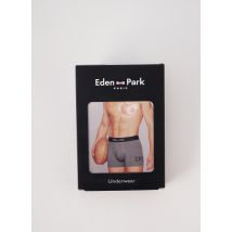 EDEN PARK - Boxer gris en coton - Homme - Taille XL - Modz