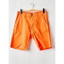 RECYCLED ART WORLD - Bermuda orange en coton - Homme - Taille W28 - Modz