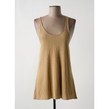 EVA KAYAN - Top beige en viscose - Femme - Taille 40 - Modz